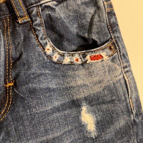 Zara distressed and patched jeans, size 7 - Picture 5 of 7